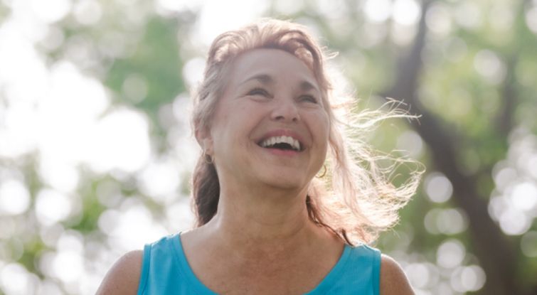 Woman Smiling